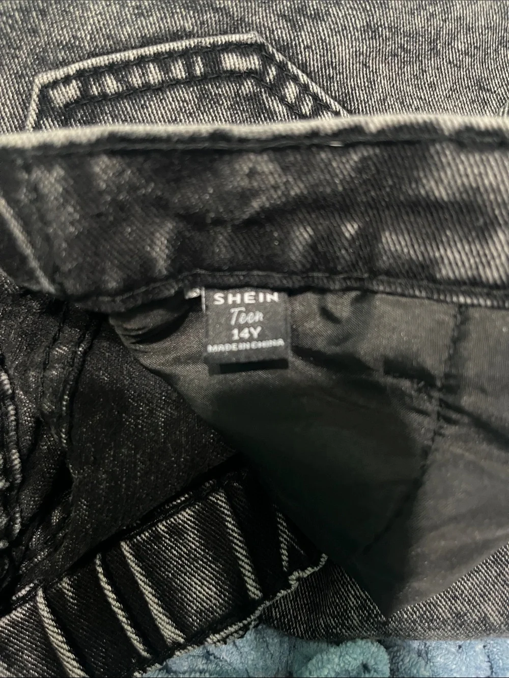 Girls baggy jeans